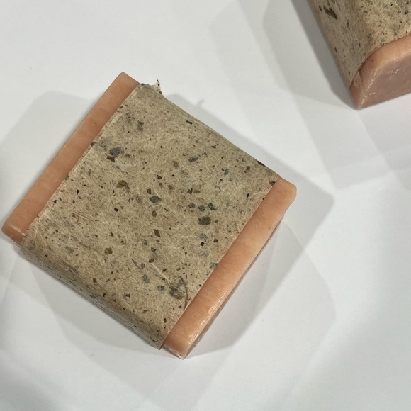 Hand Crafted Himalayan Salt Oatmeal and Rose Oil Soap - Picture 3 of 5